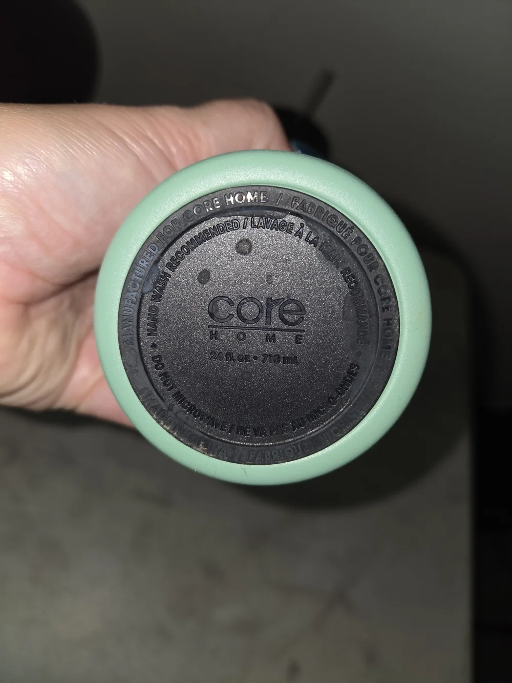 Mint Green & Black Stainless Tumbler Set with Straws